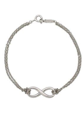 Tiffany & Co Bracelet Infinity 925 Sterling Silver Second